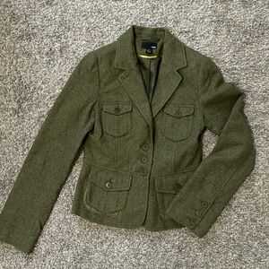 Military style blazer